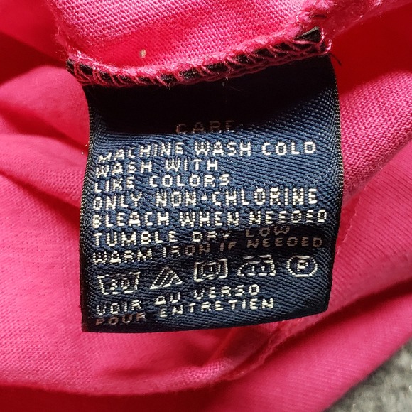 Ralph Lauren Sport T Shirt Womens Large Pink Short Sleeve Casual Top Cotton - Picture 9 of 9